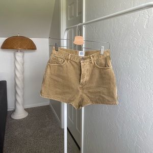 Urban Outfitters BDG High Rise Carpenter Short - 27 - Khaki